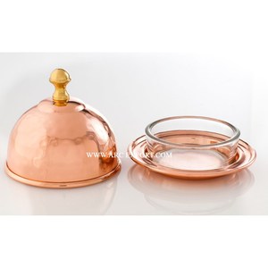 Plateau à beurre à fromage épais en acier inoxydable de haute qualité avec couvercle de maintien en acier inoxydable plats et assiettes - Product Image 6