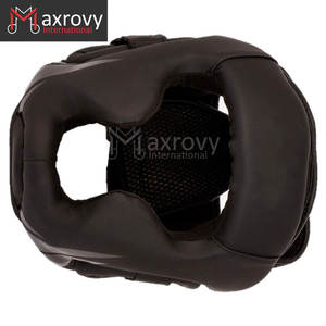 อุปกรณ์ป้องกันศีรษะสำหรับมวย MMA หนัง PU สกรีนโลโก้ได้ สีตามสั่ง สวมใส่สบาย อุปกรณ์เสริมสำหรับการฝึกความแข็งแรง - Product Image 4