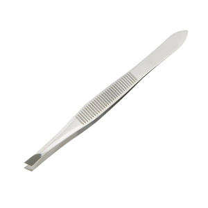 Hot Sale Eyebrow Plucking Tweezer Low MOQ Beauty Surgical Stainless Steel Pointed Tip Eco-Friendly <b>Reusable</b> Comb - Product Image 3