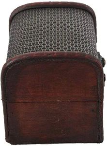 Boîte à bijoux en bois massif personnalisée de qualité supérieure avec texture imprimée décorative pour une durabilité longue durée et un excellent rapport qualité-prix - Product Image 2