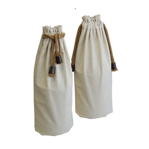 Sac de faveur en tissu de Jute écologique Unique et multicolore, sac à vin en Jute hessien fait à la main avec cordon de serrage disponible sur BD - Product Image 6