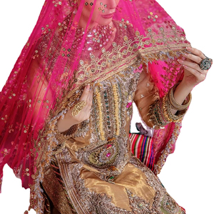 ชุดเดรสปากีสถานสำหรับผู้หญิงอินเดียชุดแฟชั่นสไตล์ปากีสถานที่หรูหราชุดเดรสสไตล์ปากีสถานขายดี - Product Image 1