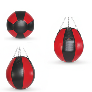 Sac de frappe professionnel réglable en hauteur avec ventouse puissante, en cuir et PU durables, pour la pratique de la boxe à domicile - Product Image 4