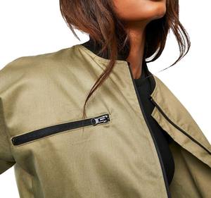 Nueva venta al por mayor de chaquetas de moda por encargo para las señoras chaquetas con estilo Casual chaquetas de las señoras - Product Image 3