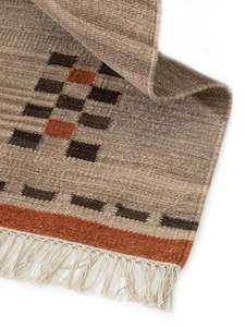 Alfombra de lana moderna hecha a mano de tamaño personalizado de fábrica, alfombras de lana Beige Jivan para comedor, Salón/entrada, dormitorio, sala de estar - Product Image 4