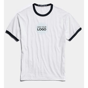 Camisetas Ringer personalizadas Camiseta de bolsillo personalizada Camiseta con logotipo, texto o foto personalizada Camiseta unisex personalizada para hombres y mujeres - Product Image 3