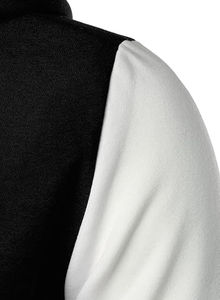 2025 Factory Wholesale Custom Cotton Fleece <b>Baseball</b> Varsity <b>Jacket</b> <b>for</b> <b>Men</b> Casual Sports Hooded Letterman <b>Jacket</b> Stand Coated - Product Image 4