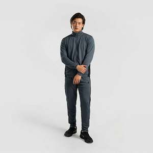 Veste en cuir d'agneau véritable Prime Fit, manteau matelassé décontracté couleur anthracite, coupe régulière, tailles XS à 6XL pour la saison d'automne - Product Image 1