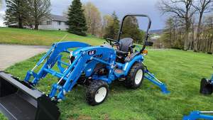 Tracteur agricole EPA LS 4x4, petit tracteur agricole, 24,7 ch, chargeur frontal, pelle arrière, mini-tracteurs bon marché pour l'agriculture, moteur - Product Image 4