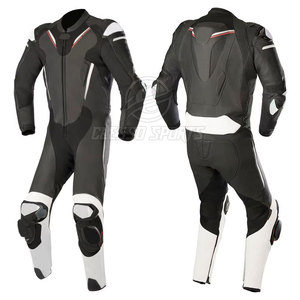 Combinaison de moto confortable, combinaison de moto en cuir épais, combinaison de moto de haute qualité, combinaison de moto coupe-vent - Product Image 6