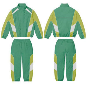 Veste et pantalon de survêtement légers imperméables en polyester 100 % sur mesure, taille plus, coupe-vent léger pour hommes 2026 - Product Image 4