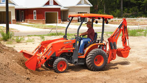 2024 Kubota รถแบคโฮขนาดเล็ก Kubota L47แทรคเตอร์-โหลด-แบคโฮ Euro5เครื่องยนต์ EPA โหลดสูง - Product Image 2