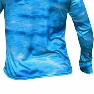Sudaderas CON CAPUCHA DE PESCA transpirables de nuevo diseño personalizadas para hombres/Sudaderas con capucha de pesca de manga larga de secado rápido superventas para hombres - Product Image 5