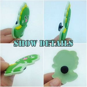 Mardi Gras PVC zapato encantos festivo carnaval Zueco accesorio máscara cuenta Decoración - Product Image 2