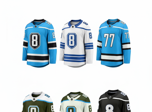 Maillot de lacrosse unisexe pour adultes en gros, personnalisable avec nom d'équipe, logo, numéro, respirant, séchage rapide, impression numérique, 100% polyester, 260g, OEM - Product Image 4