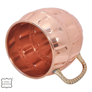 New Arrival Creative Moscow Mule Copper Beer <b>Glass</b> Cups <b>Wine</b> Drinking Mugs 100% Pure Copper Cup - Product Image 3