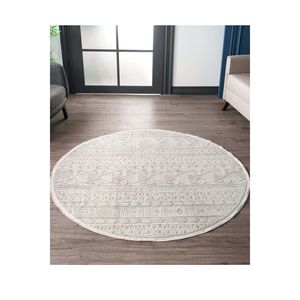 Alfombra redonda tejida moderna Konfor Leo 2970 - Product Image 2