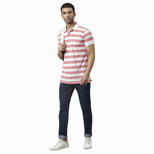 Polo pour homme adulte en coton polyester, manches courtes, col rabattu, polo pour homme adulte - Product Image 3