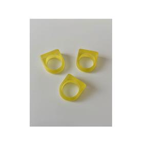 Rond de serviette moderne en résine pour un arrangement de vaisselle décontracté ou raffiné offrant un accent élégant aux assiettes et aux ustensiles - Product Image 6