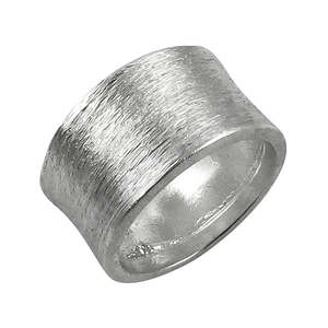 "Women's Fashionable <b>Gold</b>-Plated Wide Band Cluster <b>Ring</b>-Trendy Design" - Product Image 1