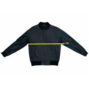 Chaquetas con letras de béisbol con bordado de lana y logotipo personalizado para hombre chaqueta universitaria de manga de cuero naranja en blanco Vintage High Street - Product Image 3