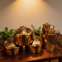 Vente directe transfrontalière, boîte à lunch en acier inoxydable, ensemble de 5 pièces, isolation 12H, grande capacité pour la maison