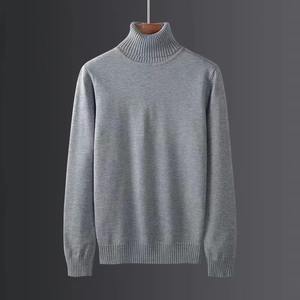 Autumn and Winter Unisex Turtleneck <b>Sweater</b> New European American Style 100% Wool Long-Sleeved and Comfortable - Product Image 2