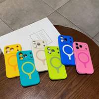 Coque de protection intégrale en silicone à chargement magnétique, anti-chute, avec doublure douce et coussinets de protection pour iPhone 17 18 Pro Max