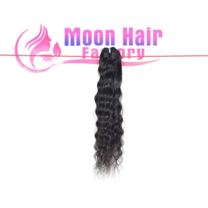 Extensions de cheveux indiens Remy ondulés, brins bruts non traités, qualité Moon Hair & Factory, double trame machine, fournies par le fournisseur, en vente - Product Image 2
