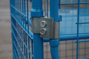 Groothandel <span class=keywords><strong>4</strong></span>-zijdige Vrachtopslagwagen Met <span class=keywords><strong>4</strong></span> Zwenkwielen Voor Gemakkelijk Transport - Product Image 6