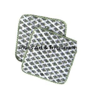 Fabrication de couvre-table en coton imprimé bloc à main, tablier, ensembles de tapis, chemin, dessous de plat, serviettes et torchon - Product Image 6