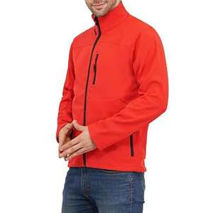 Precios al por mayor baratos Softshell suave chaqueta impermeable para hombre logotipo personalizado diseño OEM - Product Image 6