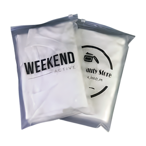 OEM directo de fábrica Vietnam Biodegradable PET bolsas de plástico con cremallera Venta caliente de embalaje de tamaño personalizado de suministro al por mayor 2025 - Product Image 5