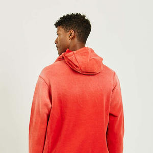 Meilleures ventes de sweats à capuche pour hommes avec décoloration solaire couleur personnalisée nouveau Style Streetwear motif solide imprimé sur tissu polaire vente en gros d'hiver - Product Image 6