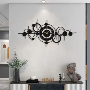 Relojes de alta demanda, movimiento de estilo antiguo, acento decorativo, perfecto para sala de estar, dormitorio, comedor, oficina y decoración del hogar - Product Image 1