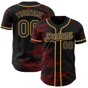 Uniforme de Béisbol de Poliéster de Alto Rendimiento Personalizado, Ropa Deportiva Transpirable para Equipos, Uniforme de Softbol Sublimado en Tallas Grandes - Product Image 4