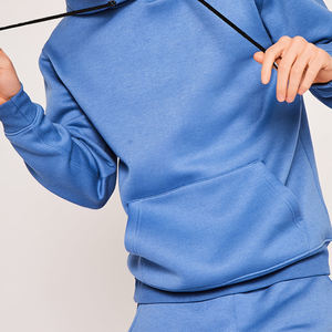 Venta al por mayor personalizado de los hombres de 2 piezas Eco-Friendly Sportswear Set de poliéster de gran tamaño Tech Fleece Jogging Chándal Solid Pattern Plus - Product Image 6