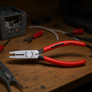 Pince à sertir Knipex pour connecteurs Scotchlok avec coupe-fil latéral, outil de sertissage de haute qualité - Product Image 3