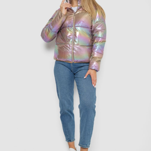 Chaqueta acolchada con infusión de plumón elegante Unisex, ropa de calle informal urbana cálida ligera con cuello levantado, personalizable para hombres - Product Image 2