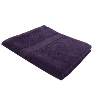 Serviettes de bain en coton écologique en tissu recyclé biodégradables, douces et solides, disponibles en vrac avec des logos personnalisés - Product Image 1