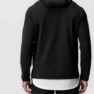 Chaqueta transpirable con cremallera para hombre, ropa deportiva para correr al aire libre, chaqueta atlética ligera de rendimiento - Product Image 6