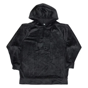 Automne et hiver nouveau lâche couleur unie Plus velours hommes sweats à capuche et sweat-shirts pas cher plaine goutte épaule à capuche - Product Image 1