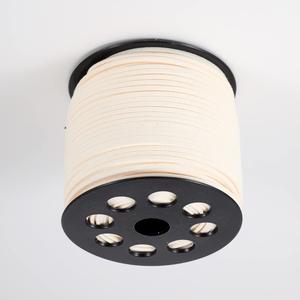 Premium Indian <b>Leather</b> Suede <b>Cord</b> 2.6mm Suede Lace Faux <b>Leather</b> <b>Cord</b> for Jewelry Making Ivory color 50 Yards Roll Hot Selling - Product Image 1