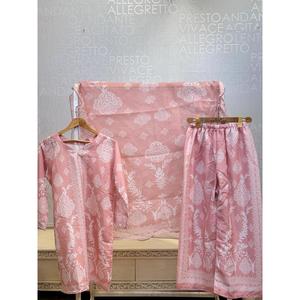 FUSION LAWN 3 PCS SUIT ผ้าเครปสไตล์ลำลองแขนสามส่วน-SL00250 - Product Image 3
