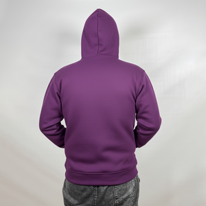 Pull à capuche de haute qualité, impression personnalisée, logo personnalisé, basiques en coton mélangé, poids lourd, sweats à capuche basiques - Product Image 4