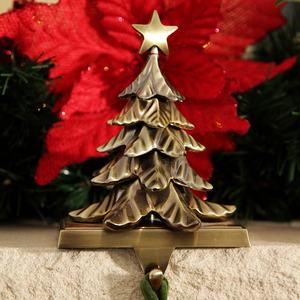 High Quality Christmas Vintage Metal Tree <b>Stocking</b> <b>Holder</b> For Home Christmas Use From India - Product Image 2