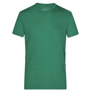 T-shirt personnalisé pour homme en tissu chiné pour la promotion de produits - Product Image 5