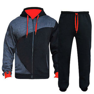 Chándal de poliéster amarillo personalizado de alta calidad con cremallera para hombres, chándal OEM liso en blanco deportivo para hombres - Product Image 1