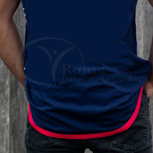เสื้อกั๊กขนแกะคุณภาพสูงสำหรับผู้ชาย ผ้าฝ้าย ระบายอากาศได้ดี ป้องกันขนเป็นก้อน ทรงยาว สวมใส่สบาย รับผลิตแบบ OEM - Product Image 6