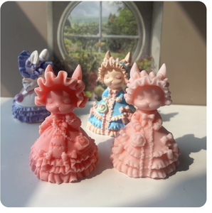 3D Sophie lapin plâtre moules bricolage gypse <span class=keywords><strong>peinture</strong></span> à la main bougie parfumée savon résine moule bougie faisant moule décor à la maison artisanat - Product Image 5